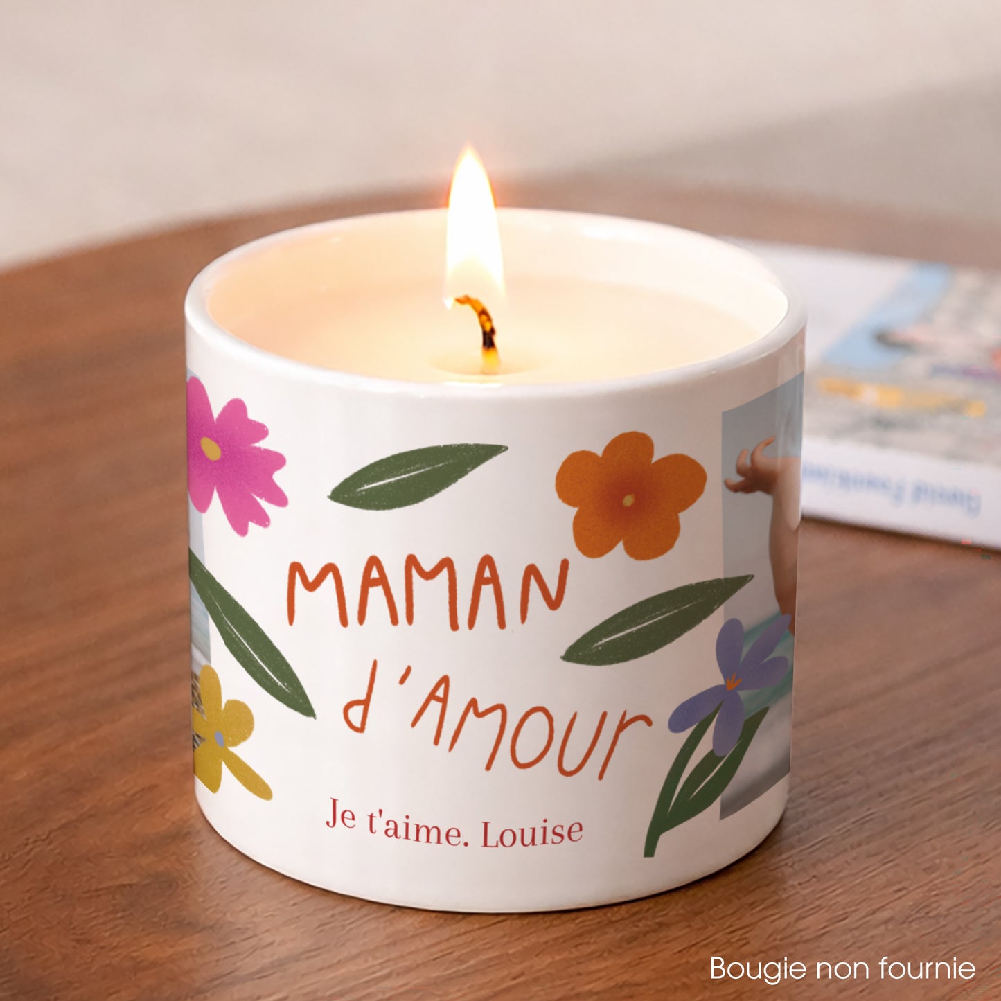 Bougeoir 48 cl Maman d'Amour II photo N° 1