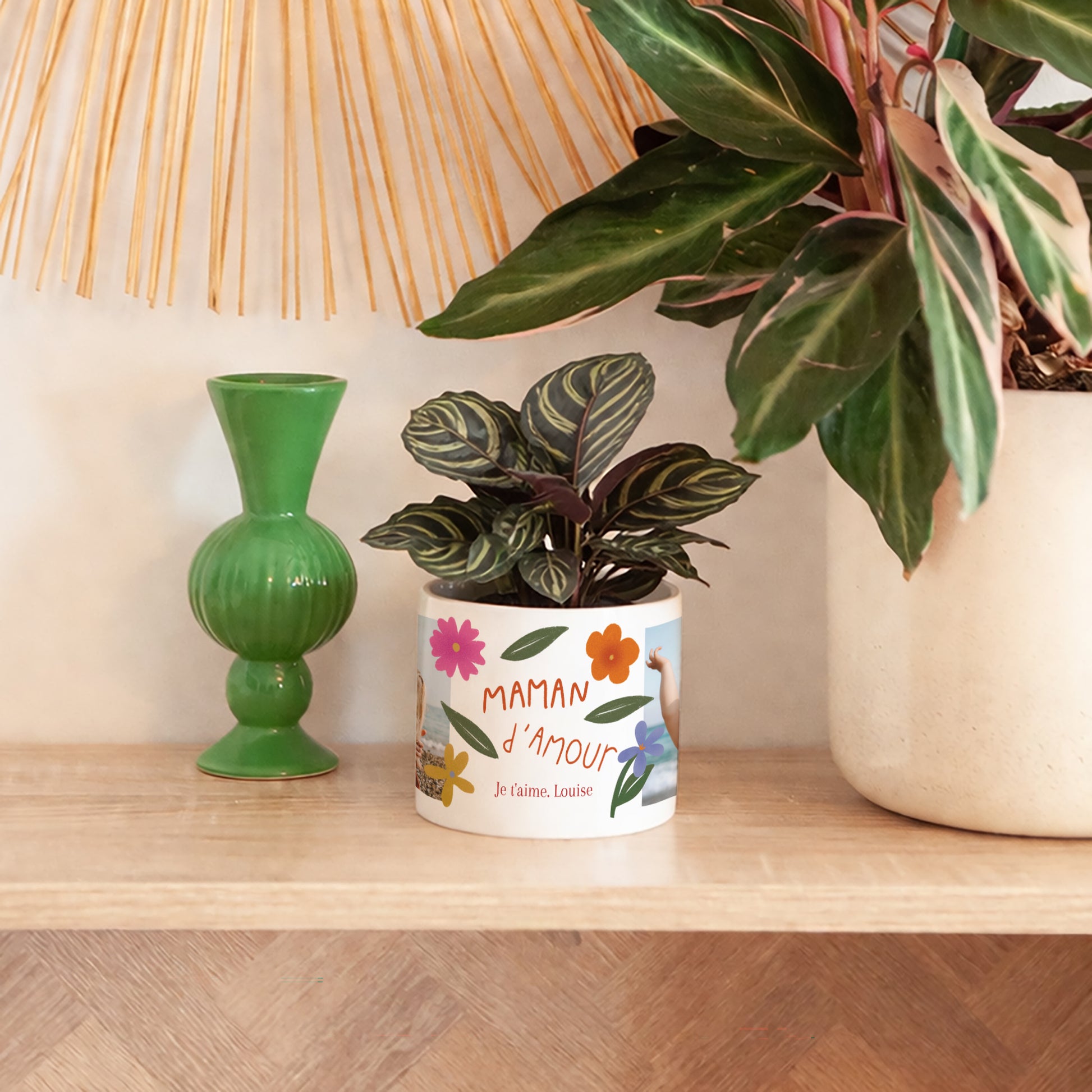 Pot de fleurs 48 cl Maman d'Amour II photo N° 3