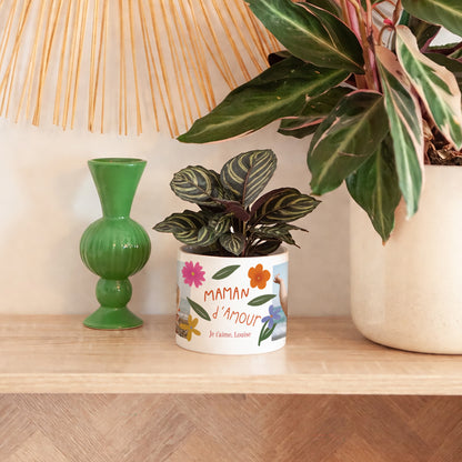 Pot de fleurs 48 cl Maman d'Amour II photo N° 3