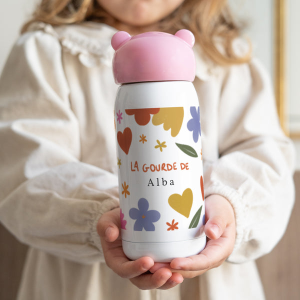 Gourde enfant Objets Rose, 32 cl Maman d'Amour II photo
