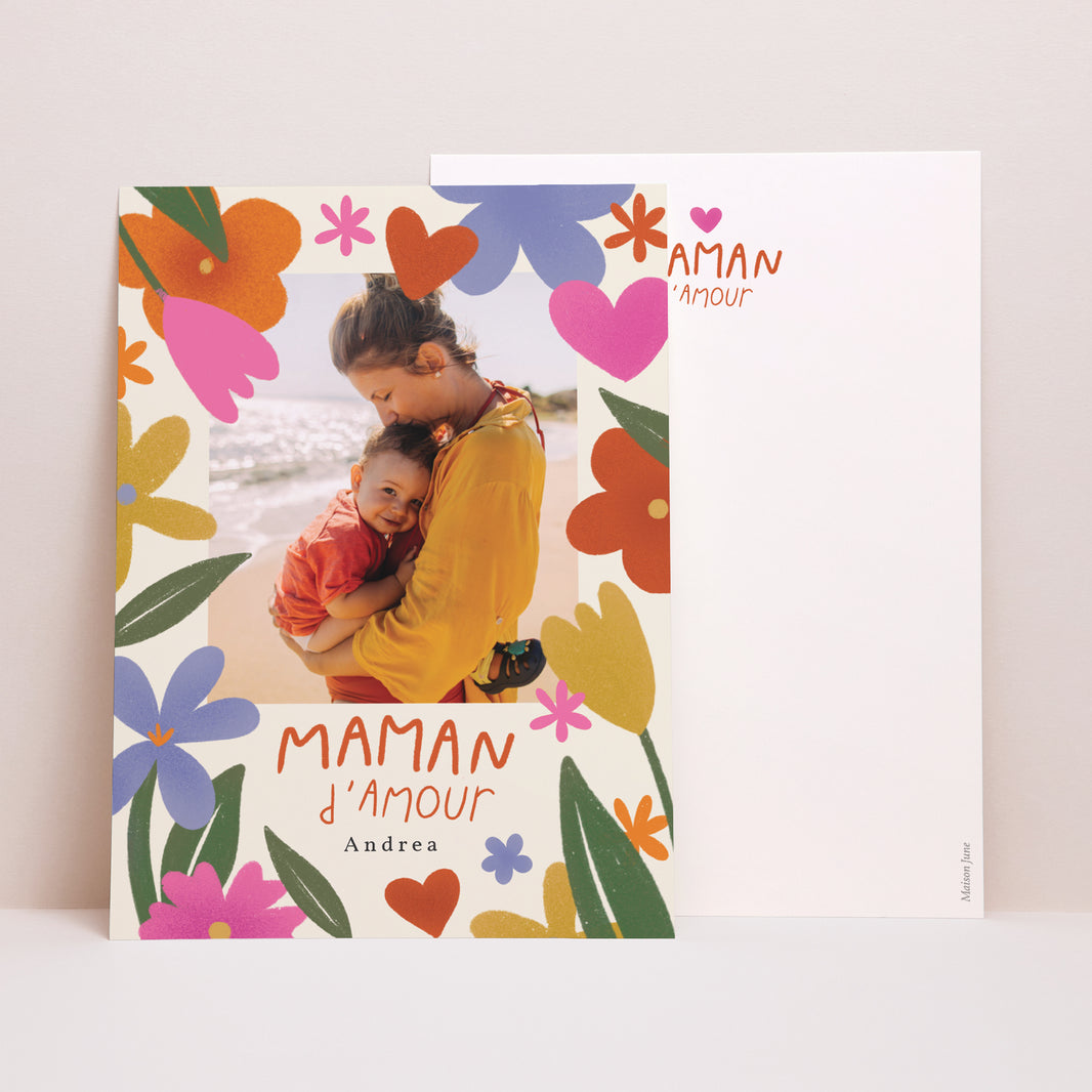 Carte Objets Portrait Maman d'Amour photo N° 1