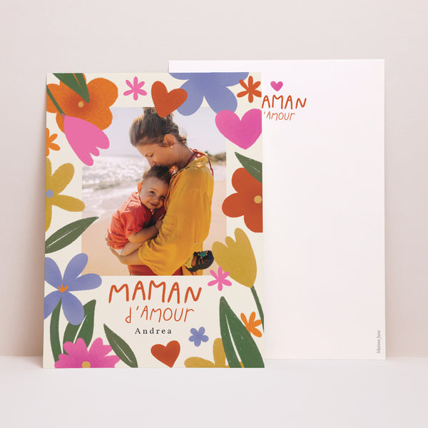 Carte Objets Grand format rectangle Maman d'Amour II photo
