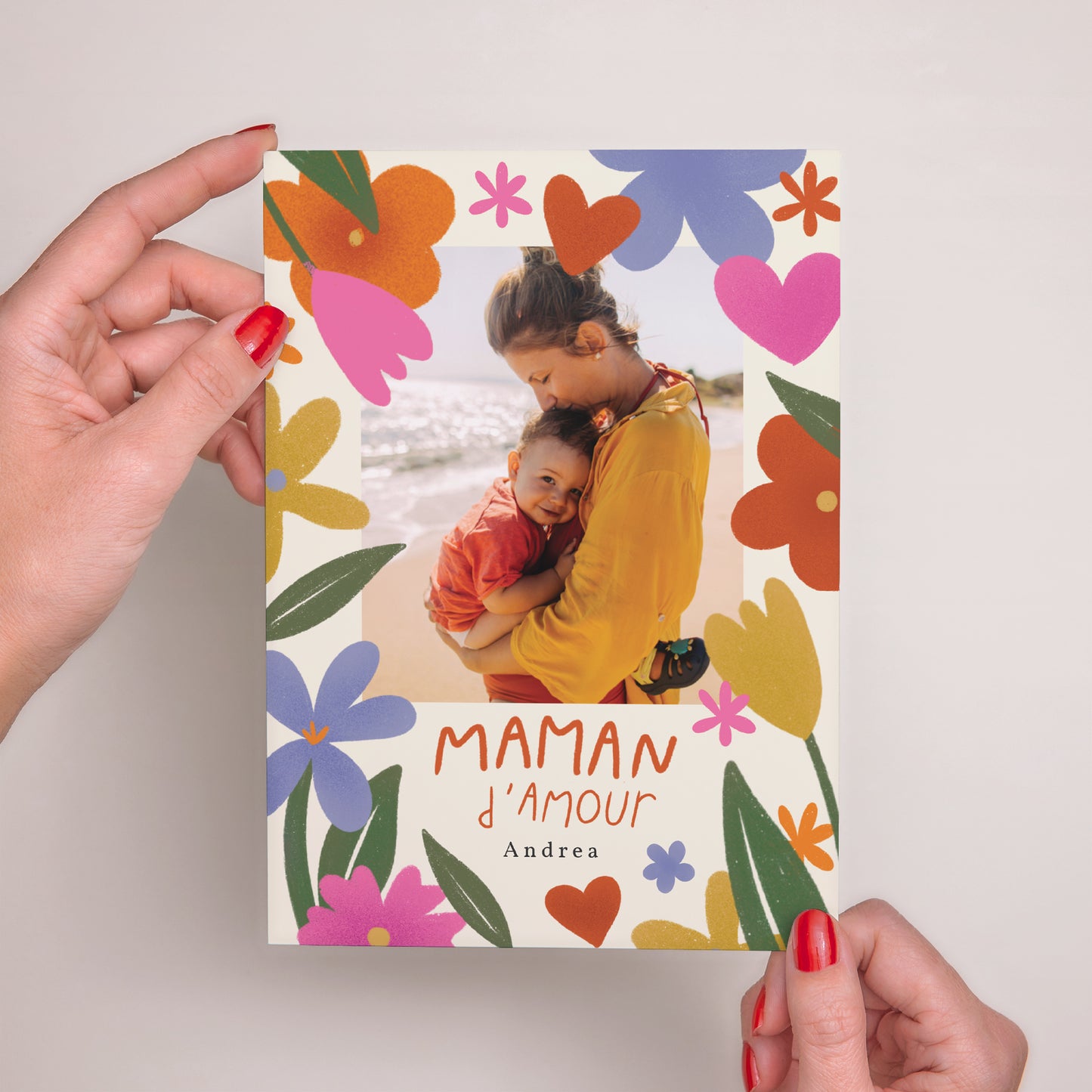 Carte Objets Portrait Maman d'Amour photo N° 2