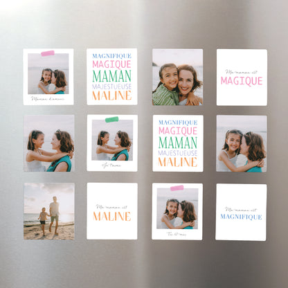Magnet Objets Lot de 12, magnétique Mots d'Amour photo N° 1