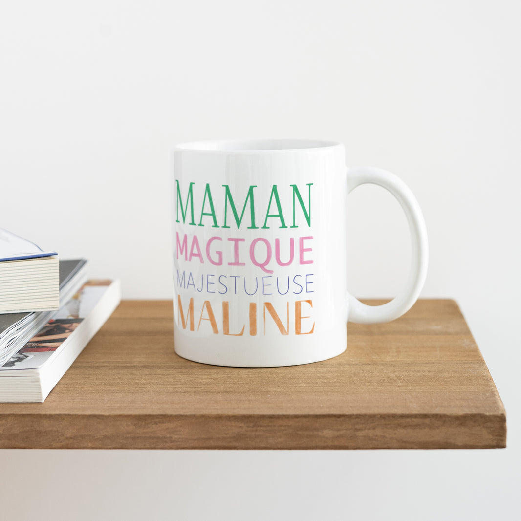 Mug Objets Blanc Mots d'Amour photo N° 4