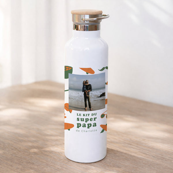 Gourde Objets 75 cl Kit du super papa photo