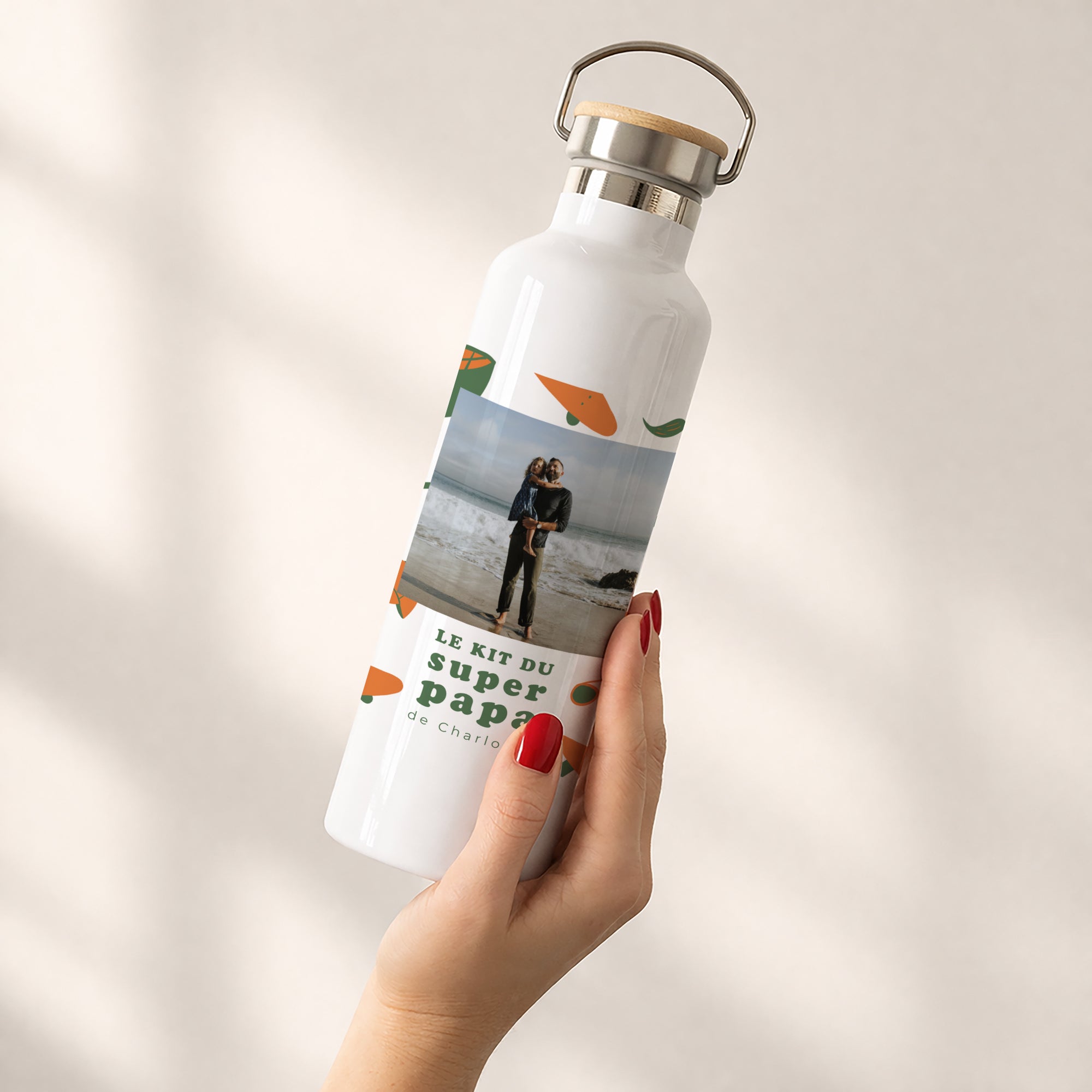 Gourde Objets 75 cl Kit du super papa photo N° 2