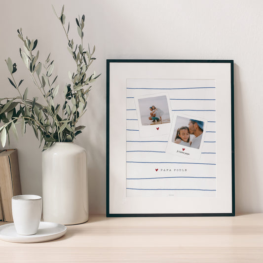 Affiche Objets Portrait Papa poule photo