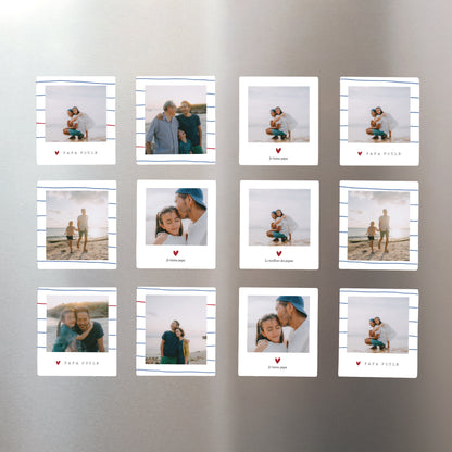 Magnet Objets Lot de 12, magnétique Papa poule photo N° 1