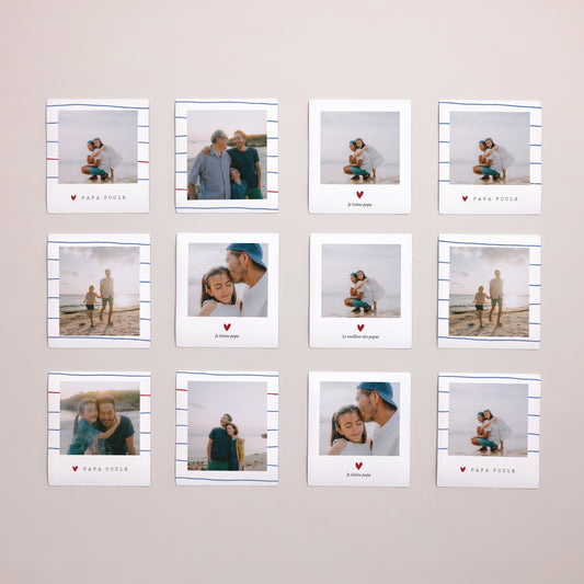 Magnet Objets Lot de 12, magnétique Papa poule photo