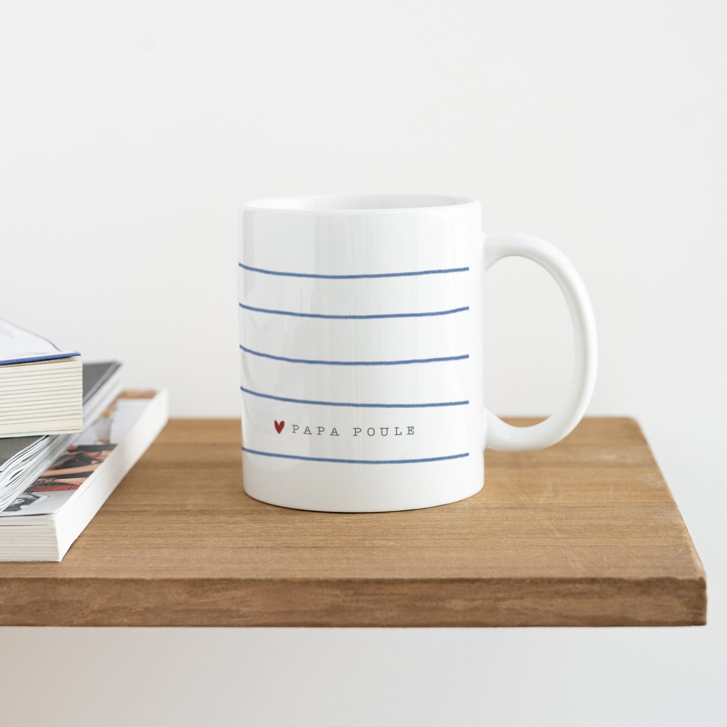 Mug Objets Blanc Papa poule photo N° 4