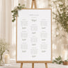 Plan de table Mariage Portrait Couronne végétale dorée photo N° 1