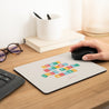 Tapis de souris Objets Rectangle Merci colorés photo N° 2
