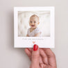 Invitations Anniversaire Enfant Carré Cœur en Couleur photo N° 2