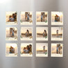 Tirage photo Anniversaire Enfant Lot de 12, magnétique Animaux Savane photo N° 1