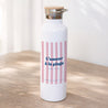 Gourde Objets 75 cl L'amour à la plage rose photo N° 1