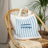 Tote bag Objets Anse en toile L'amour à la plage bleu photo N° 2