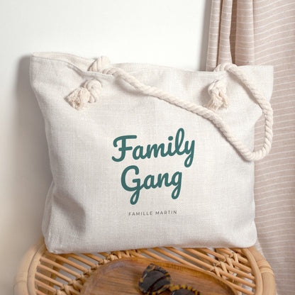 Sac de plage Objets Anse en corde Family Gang photo N° 1