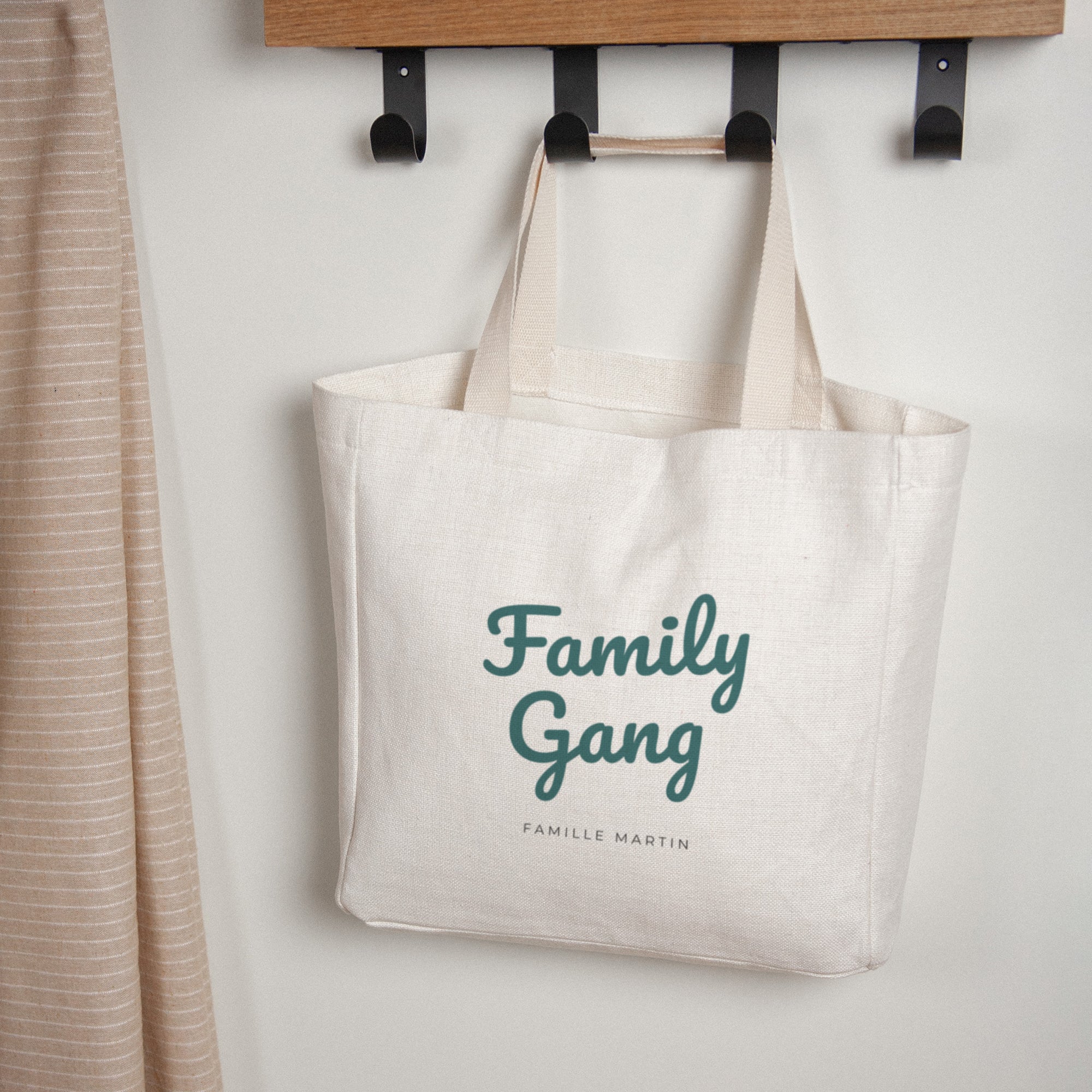 Tote bag Objets Anse en toile Family Gang photo N° 1