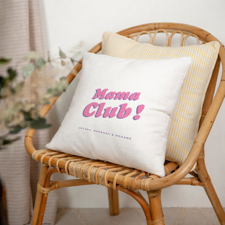 Coussin Objets Beige naturel Mama Club