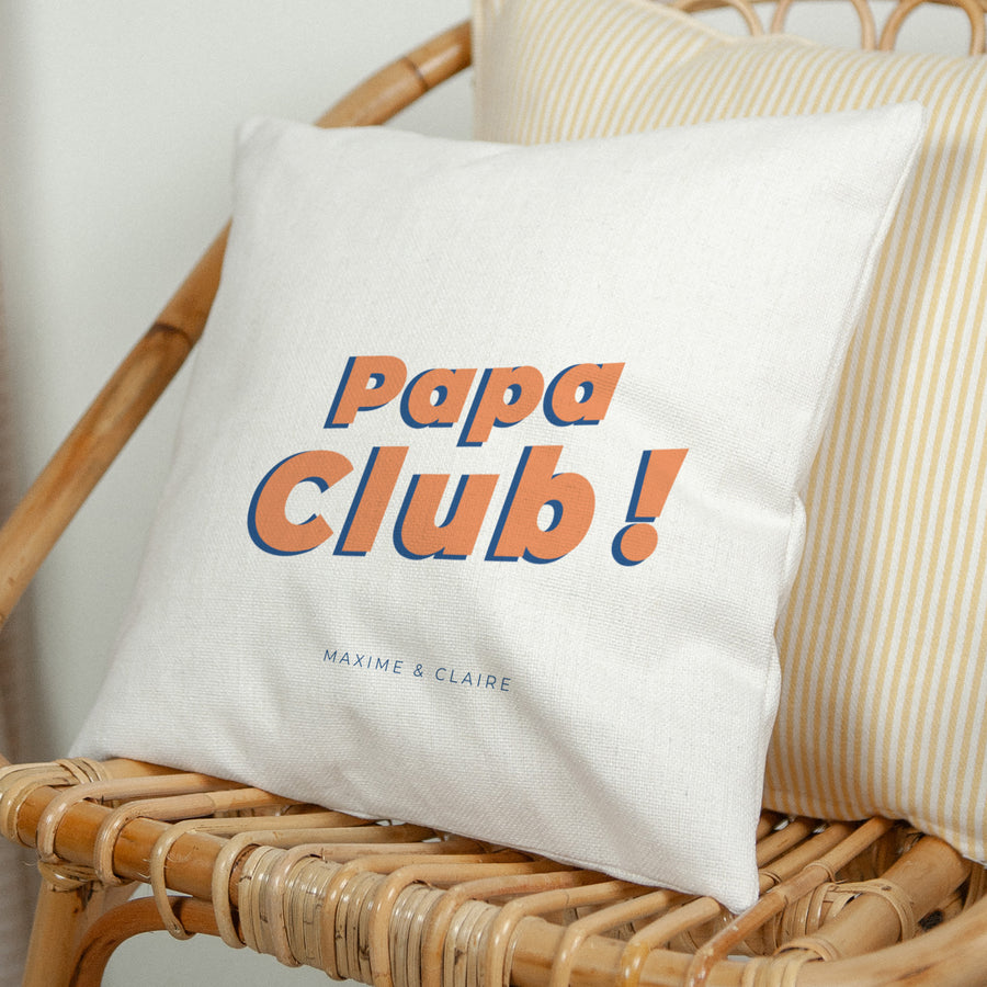 Coussin Objets Beige naturel PAPA CLUB photo