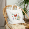 Tote bag Objets Anse en toile Stickers d'Amour photo N° 2