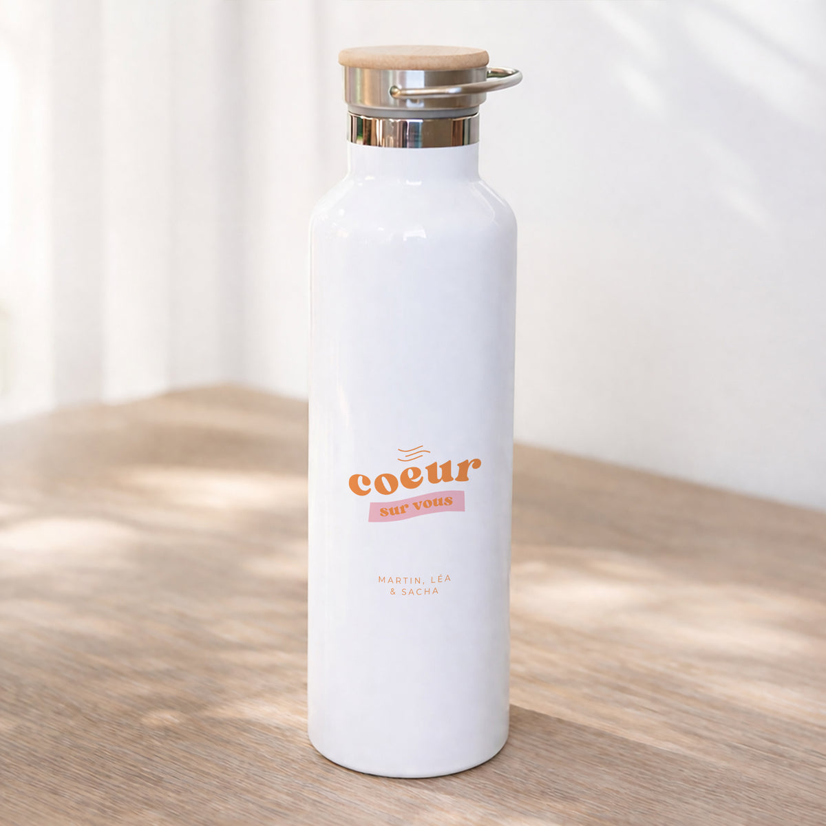 Gourde Objets 75 cl Cœur sur vous photo N° 1