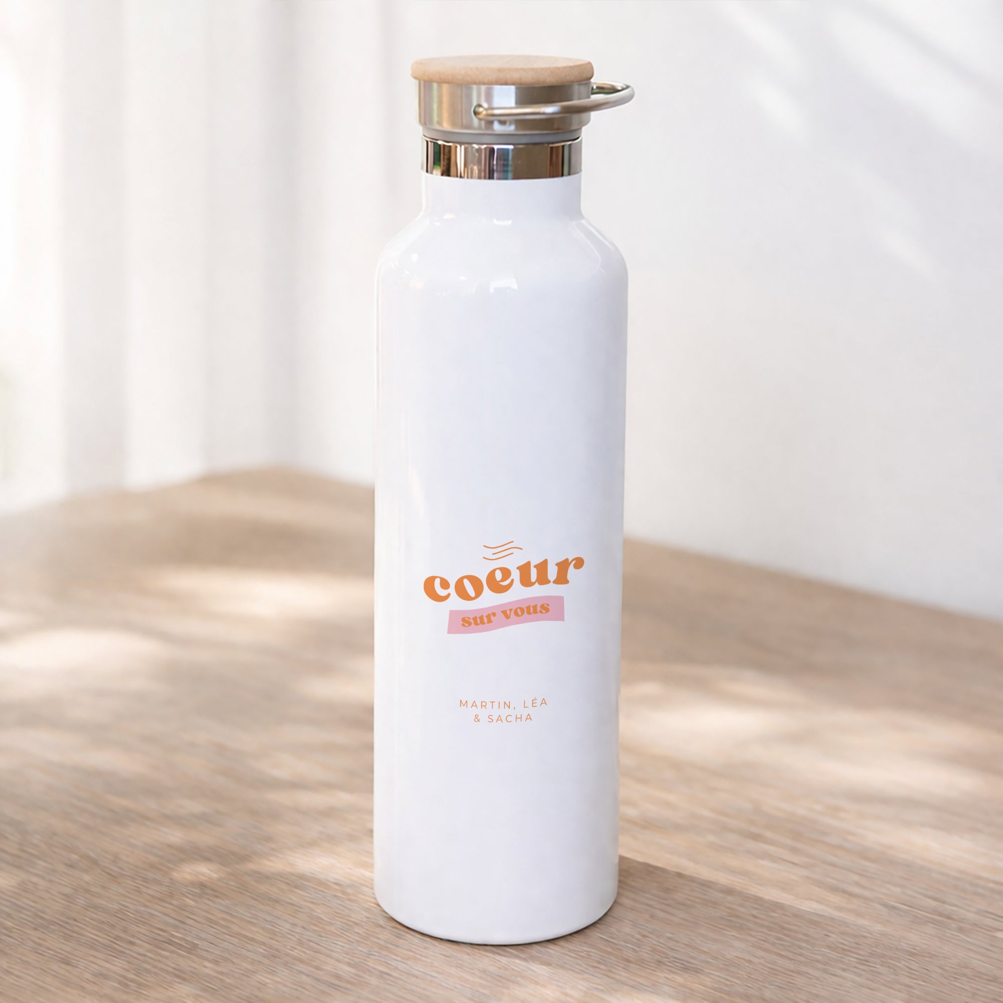 Gourde Objets 75 cl Cœur sur vous photo N° 1