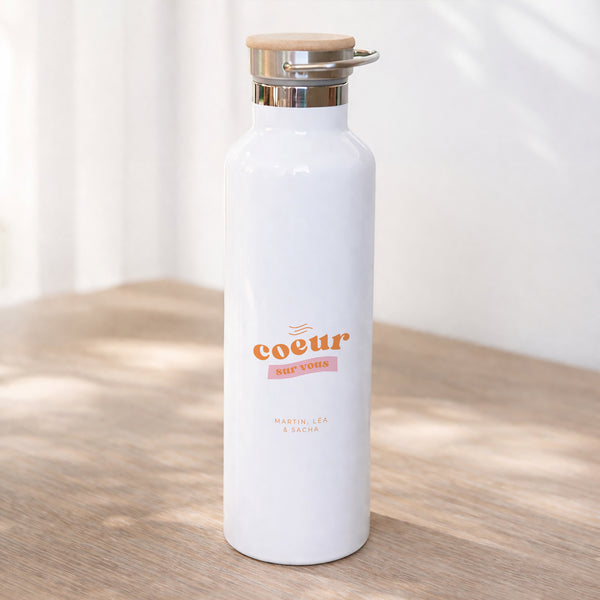 Gourde Objets 75 cl Cœur sur vous photo