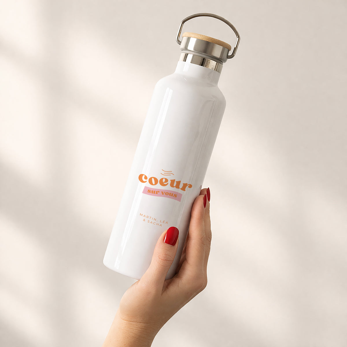 Gourde Objets 75 cl Cœur sur vous photo N° 2