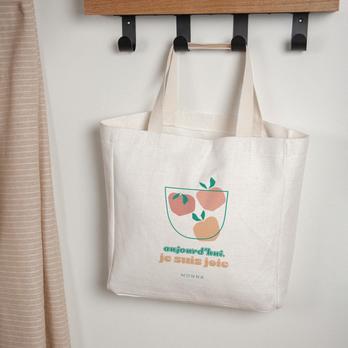 Tote bag Objets Anse en toile La pêche photo N° 1