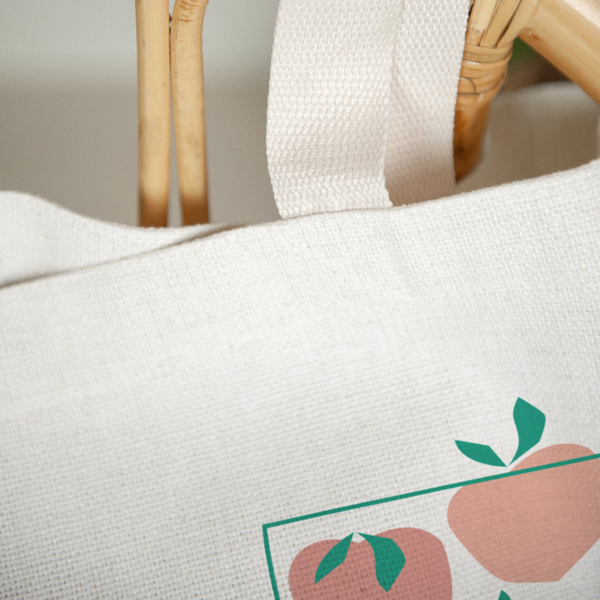 Tote bag Objets Anse en toile La pêche photo N° 3