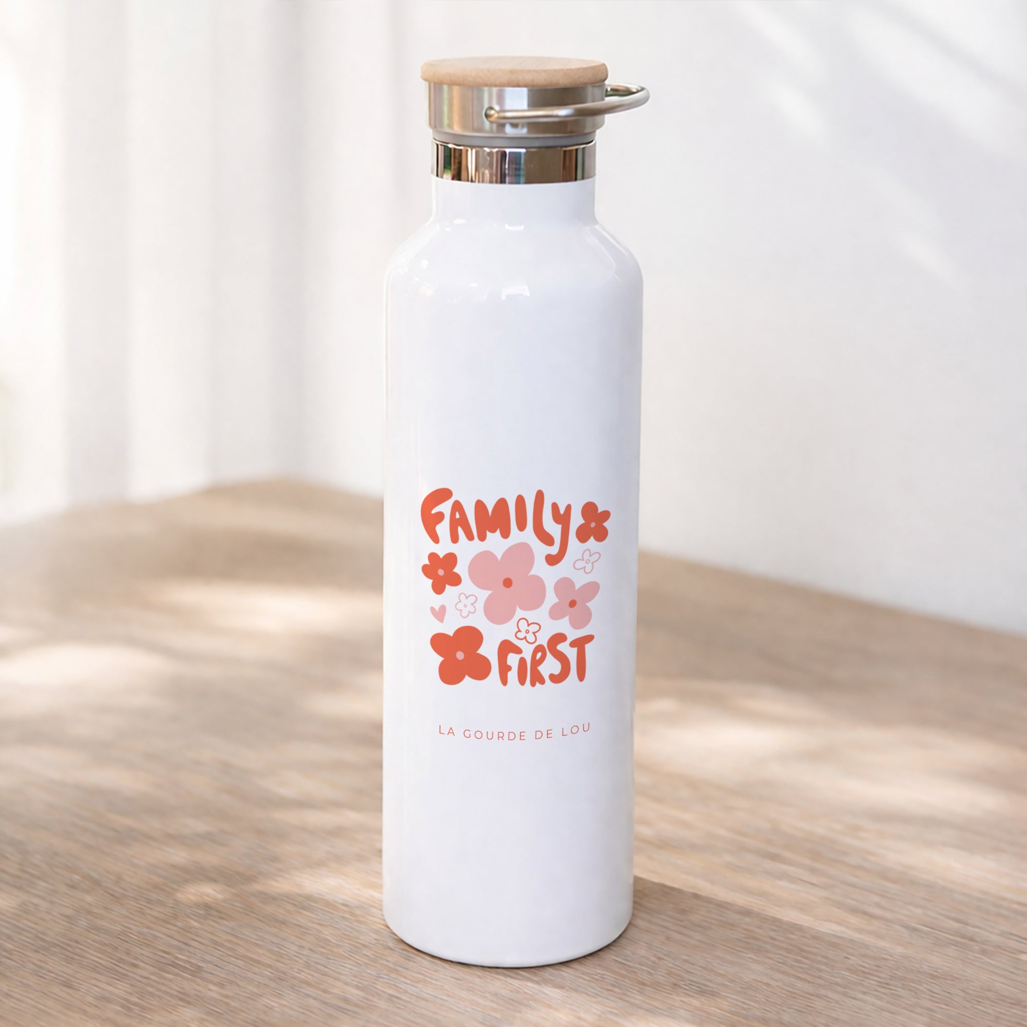 Gourde Objets 75 cl Family First Pop photo N° 1
