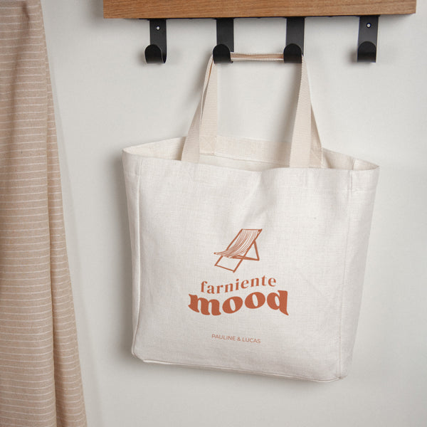 Tote bag Objets Anse en toile Farniente photo