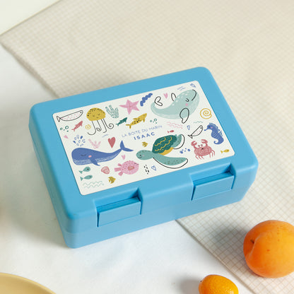 Boite goûter Objets Bleue Balade en mer photo N° 2