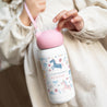 Gourde enfant Objets Rose, 32 cl Licornes enchantées photo N° 2
