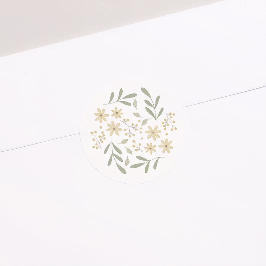 Sticker Naissance Rond Liberty Twins photo