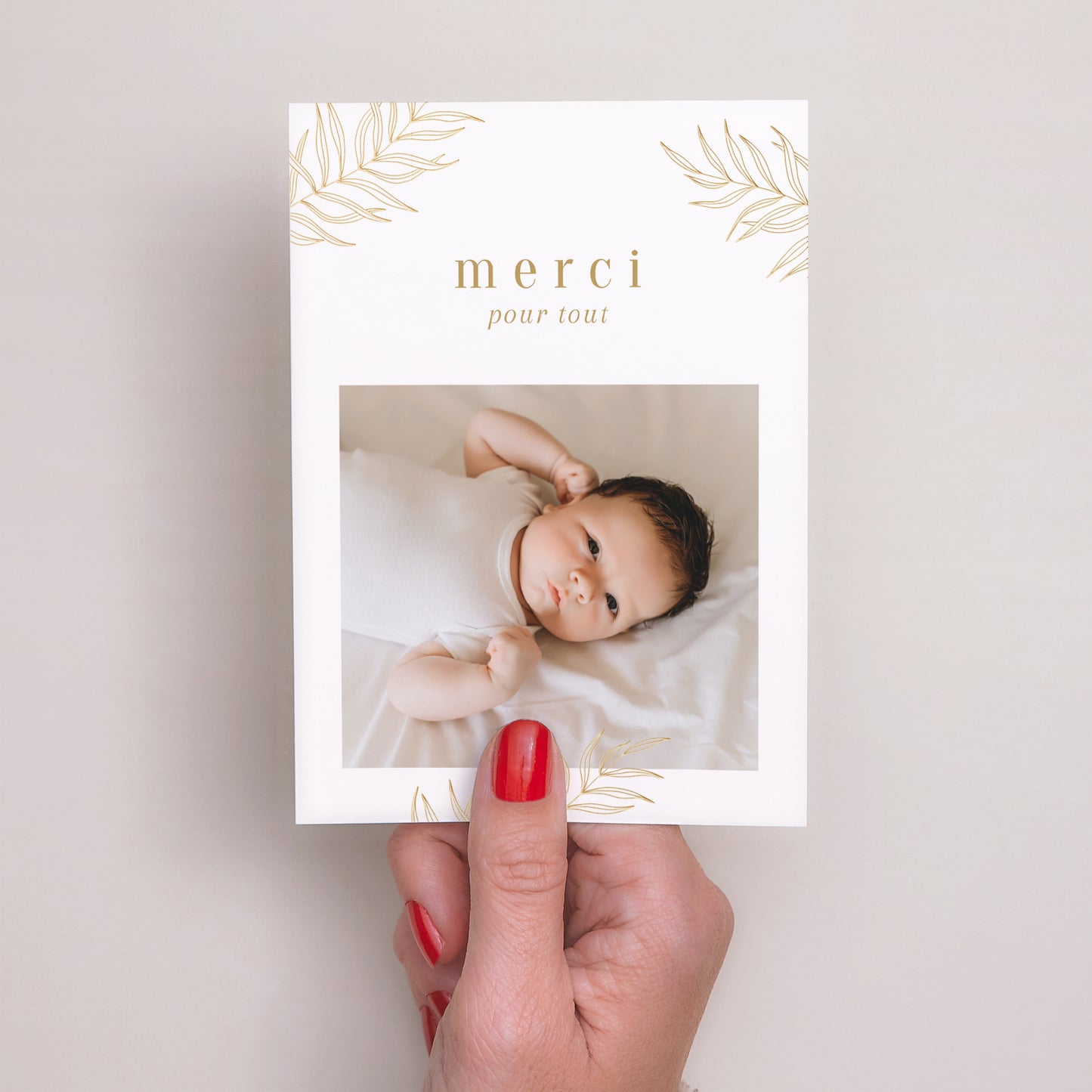 Remerciements Naissance Portrait Palmes d'Or photo N° 2