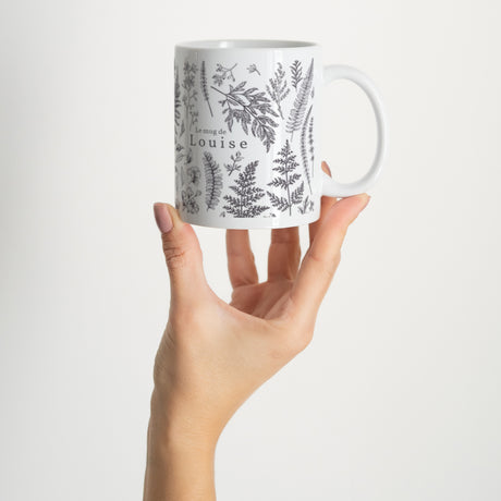 Mug Blanc Herbier chouchou