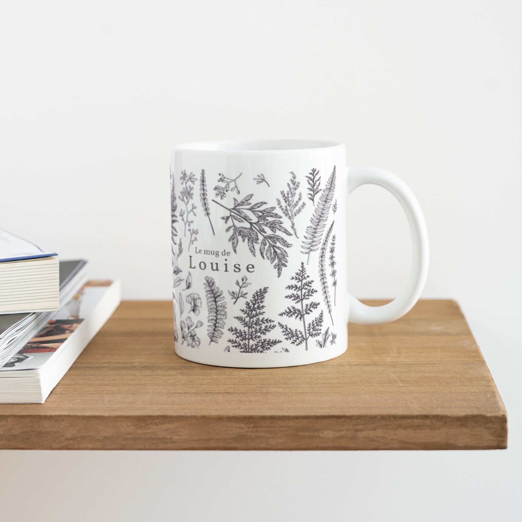 Mug Blanc Herbier chouchou photo N° 4