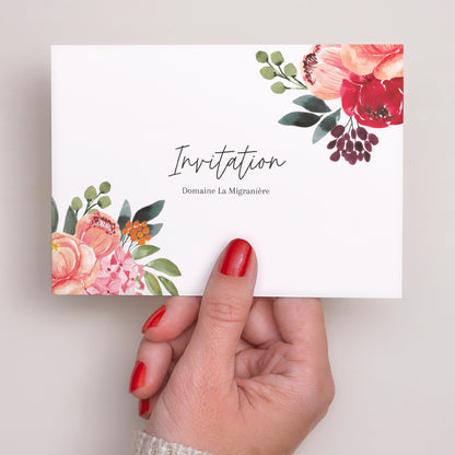 Invitations Mariage Paysage Pop's Flowers photo N° 3