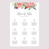 Plan de table Mariage Portrait 60 x 90 cm Pop's Flowers photo N° 2
