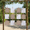 Plan de table Mariage Lot de 12 Fleurs Séchées des Prés II photo N° 2