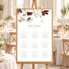 Plan de table Mariage Portrait 60 x 90 cm Fleurs Séchées des Prés II photo N° 1