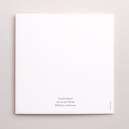 Carte de Noel Fin d'année Carré double volet Multiphotos photo N° 3