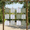 Plan de table Mariage Lot de 12 Feuilles d'Olivier photo N° 2