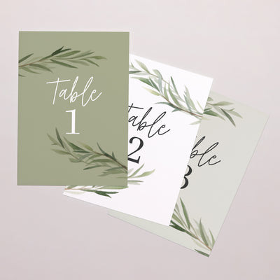 Marque-table mariage