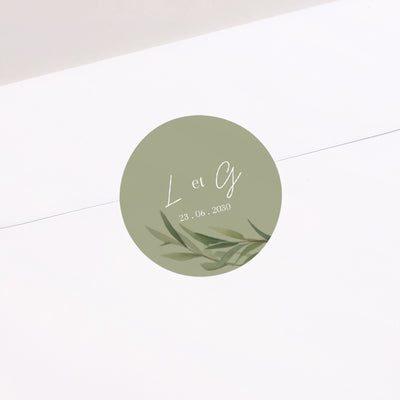 Sticker autocollant mariage