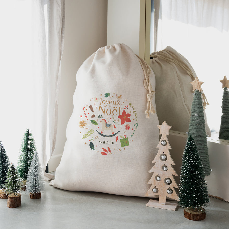 Sac de rangement Fin d'année Grand format Tourbillon enchanté photo