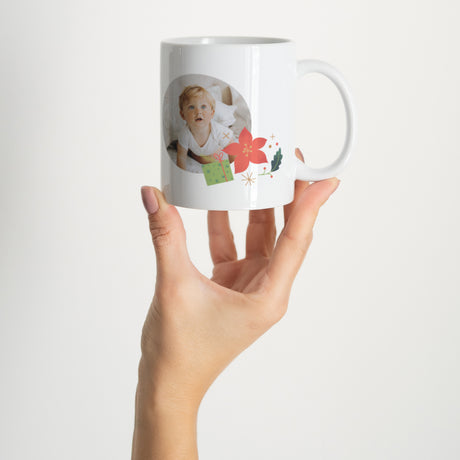 Mug Fin d'année Blanc Tourbillon enchanté